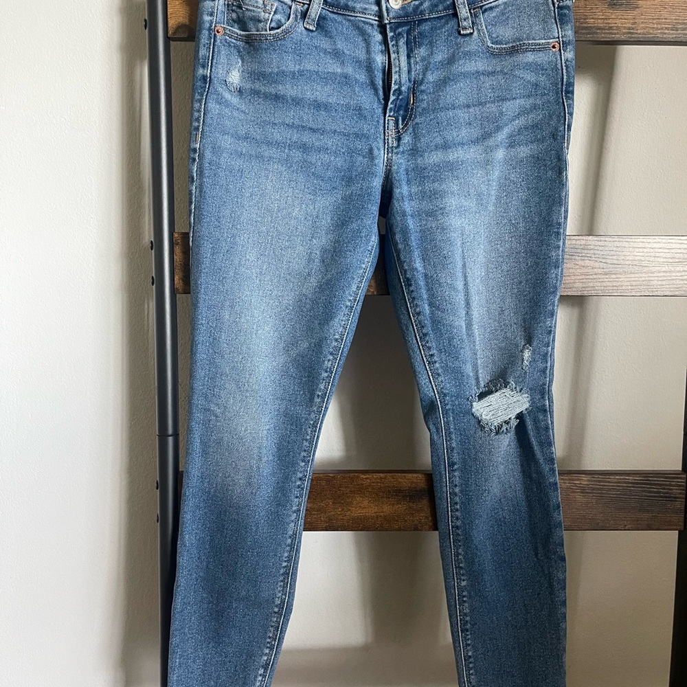 Old Navy Blue Straight Leg Jeans